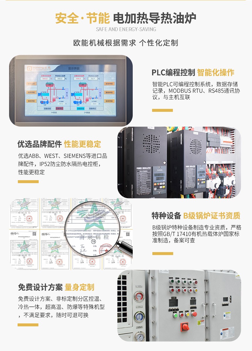 反應釜導熱油爐特點